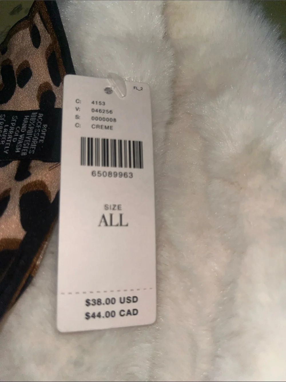 Anthropologie Faux Fur Neck Scarf